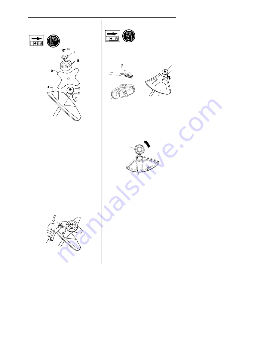 Jonsered GC2128C Operator'S Manual Download Page 66