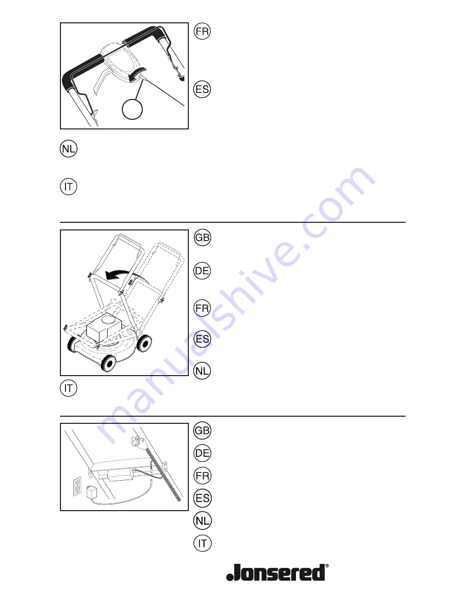 Jonsered LM 2153CMDAE Instruction Manual Download Page 20