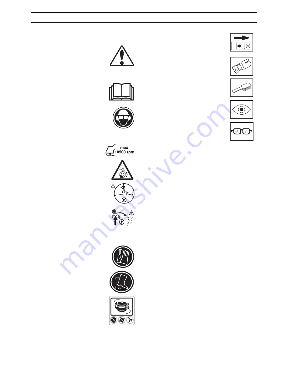 Jonsered RS 44 Operator'S Manual Download Page 2