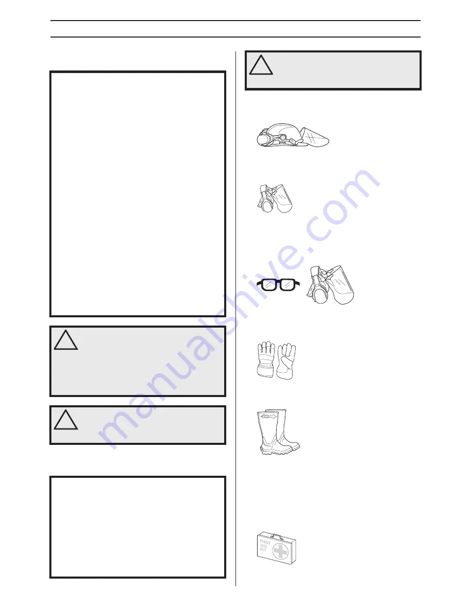 Jonsered RS 44 Operator'S Manual Download Page 7