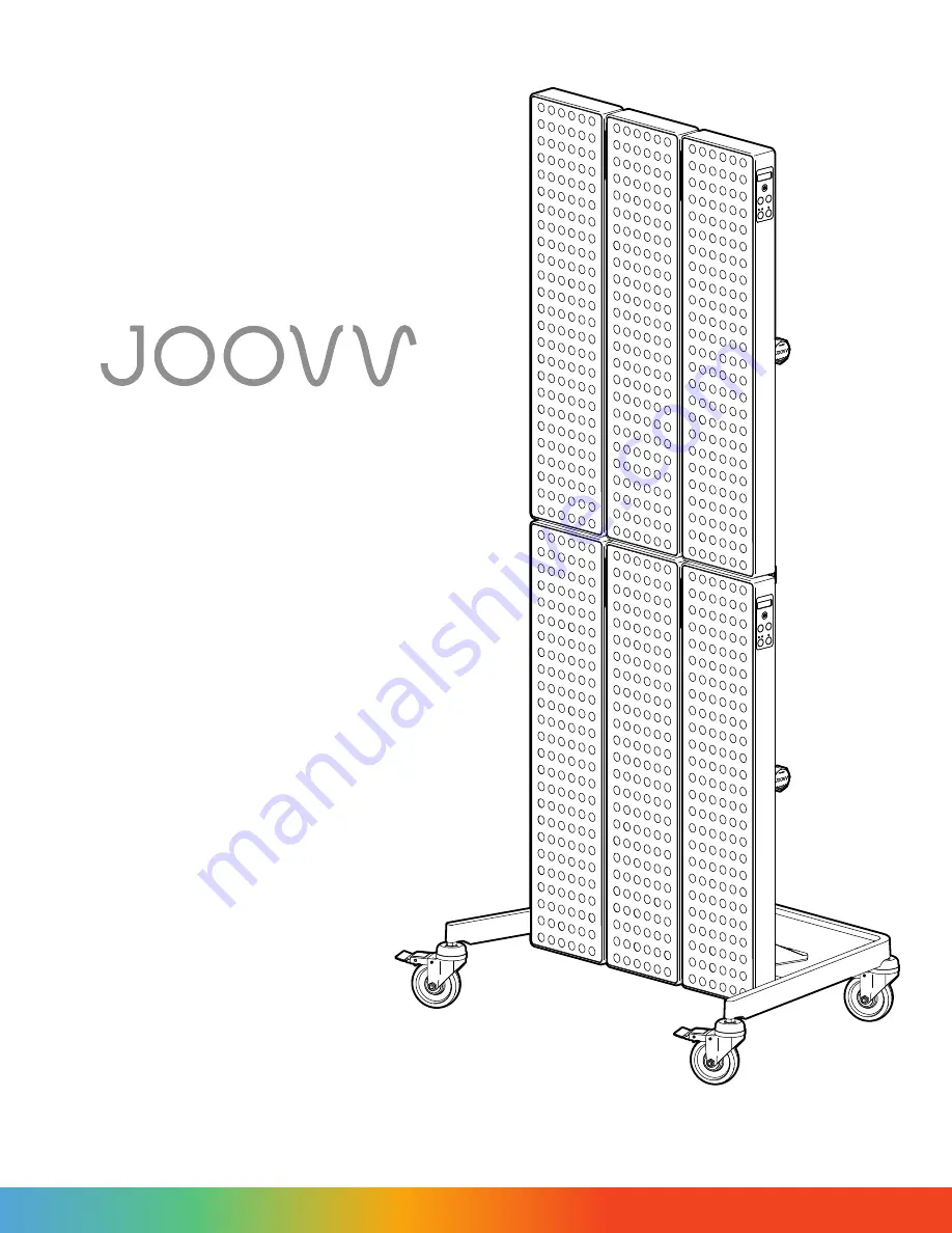 Joovv Mobile Stand Assembly Manual Download Page 1