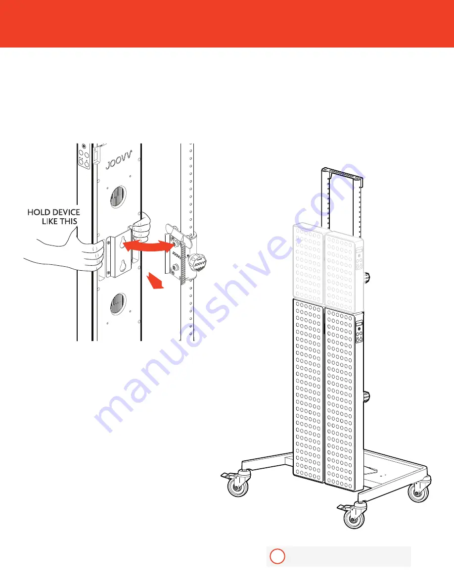 Joovv Mobile Stand Assembly Manual Download Page 10