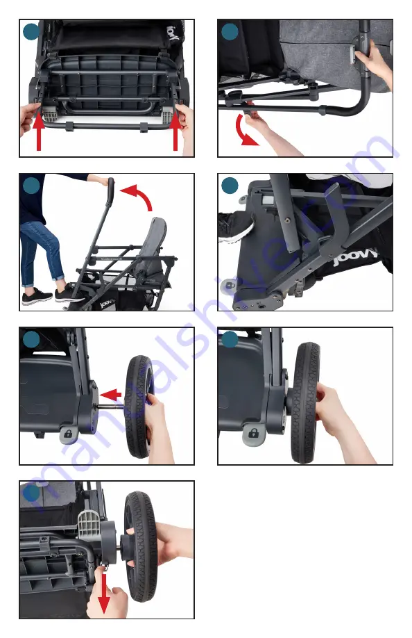 Joovy Carboose S Instruction Manual Download Page 9