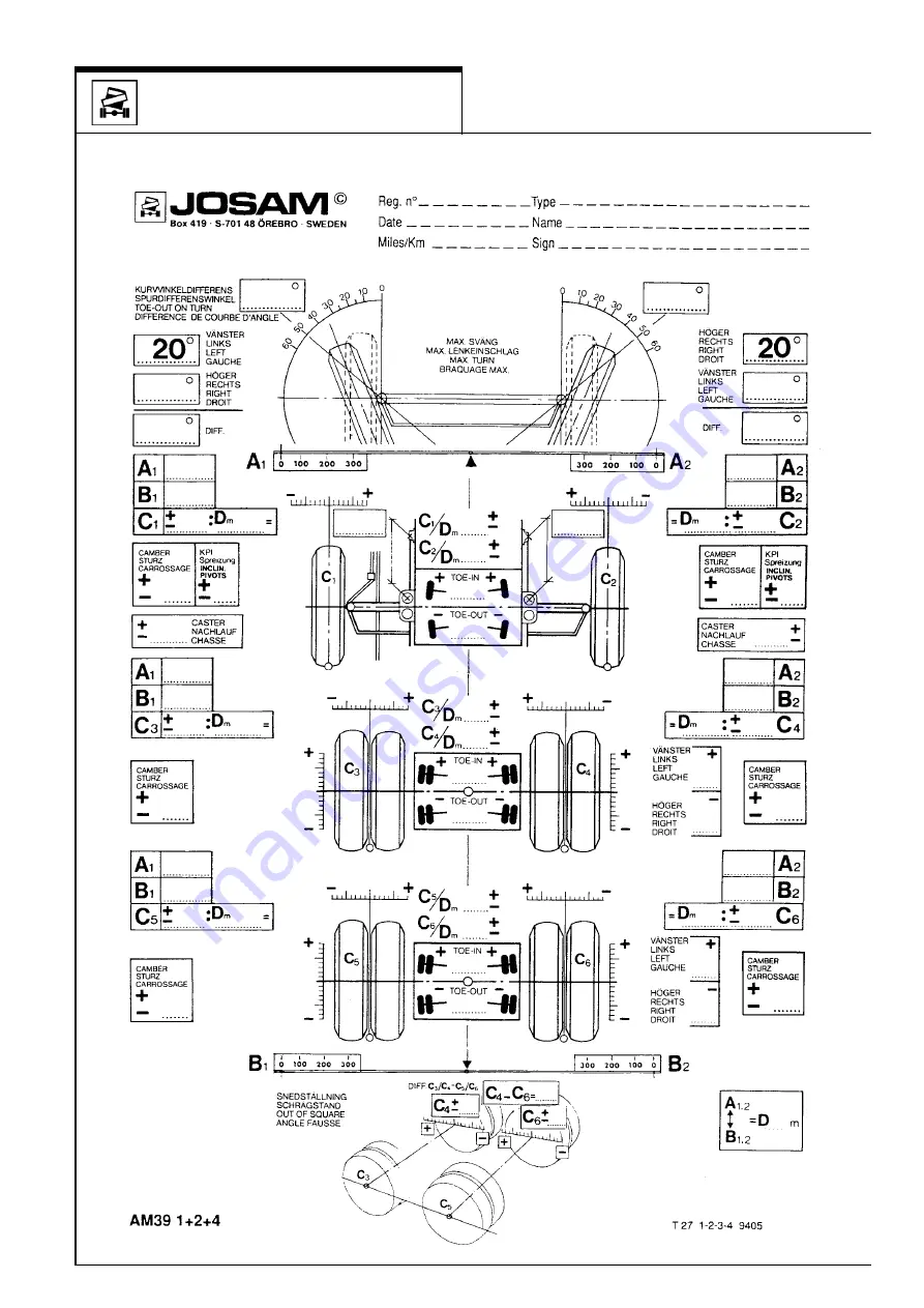 JOSAM AM10 Manual Download Page 23