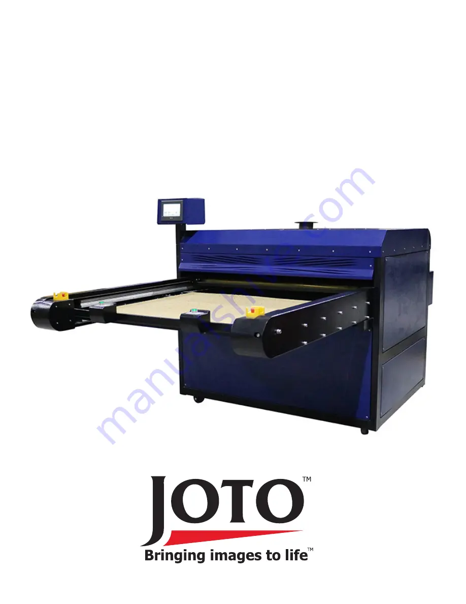 Joto E-HP-JLF-XSTM-40 Operator'S Manual Download Page 1