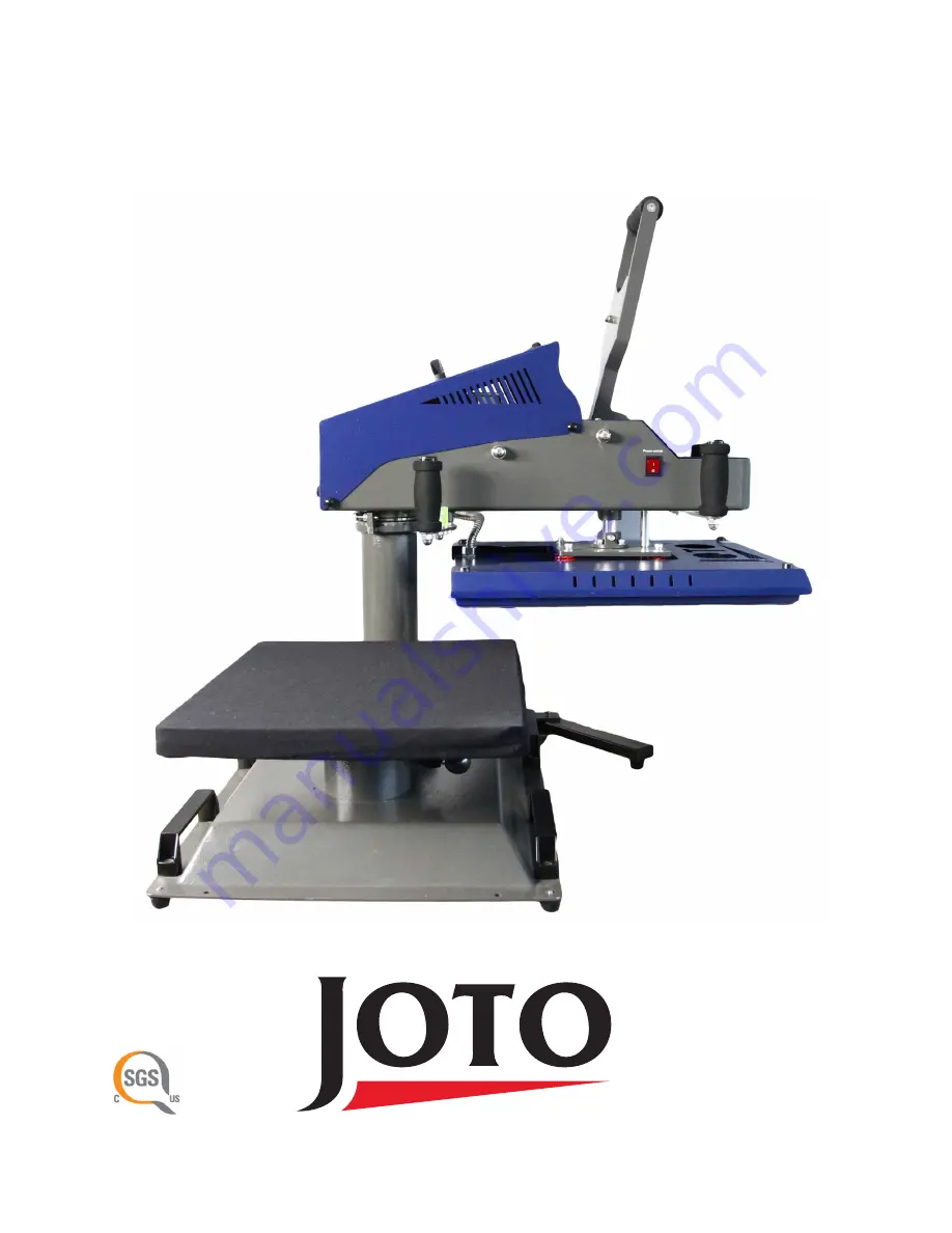 Joto SwingAway E-HP-JSA-1620 Скачать руководство пользователя страница 1