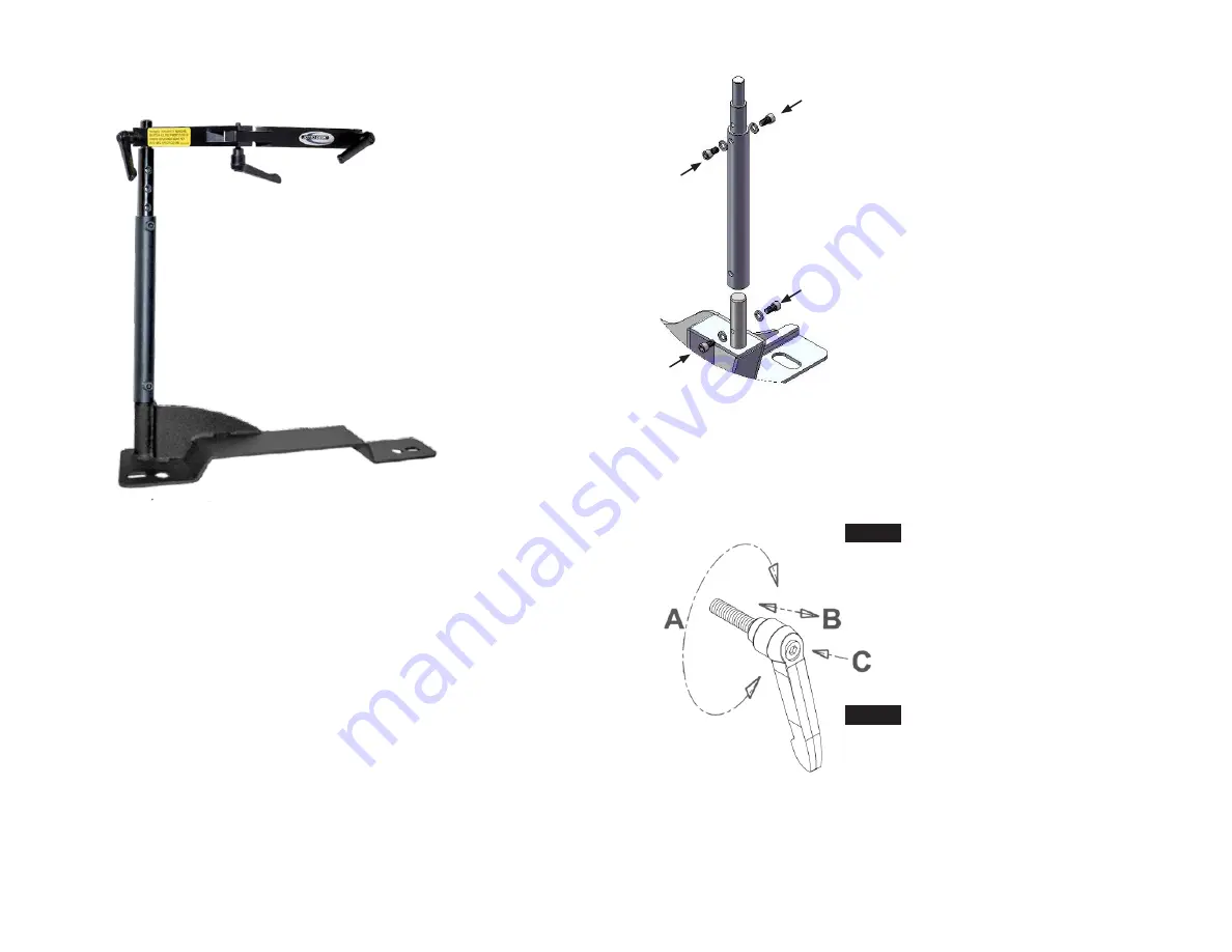 Jotto Desk 425-5005 Quick Manual Download Page 2