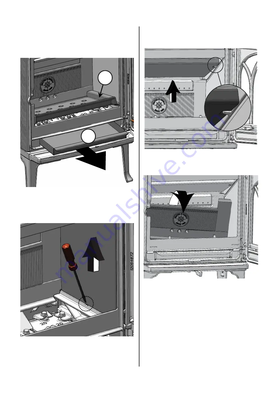 Jøtul F 200 Installation And Operating Instructions Manual Download Page 35