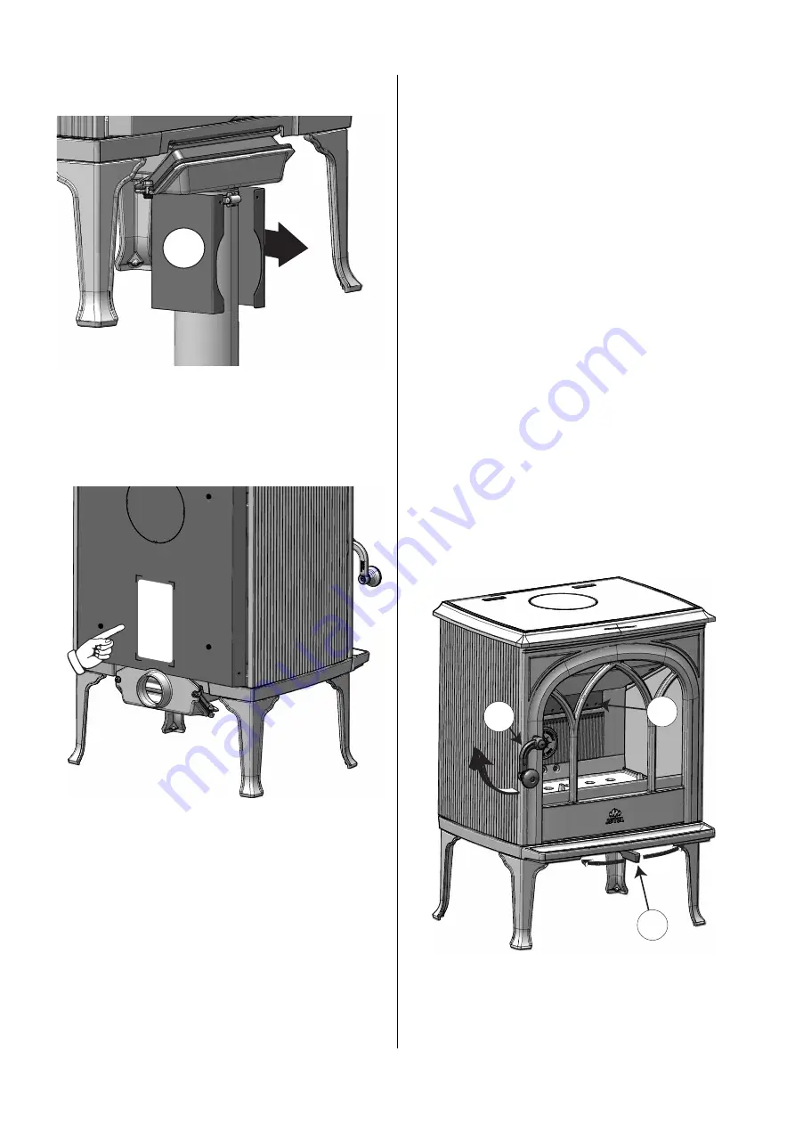 Jøtul F 200 Installation And Operating Instructions Manual Download Page 84