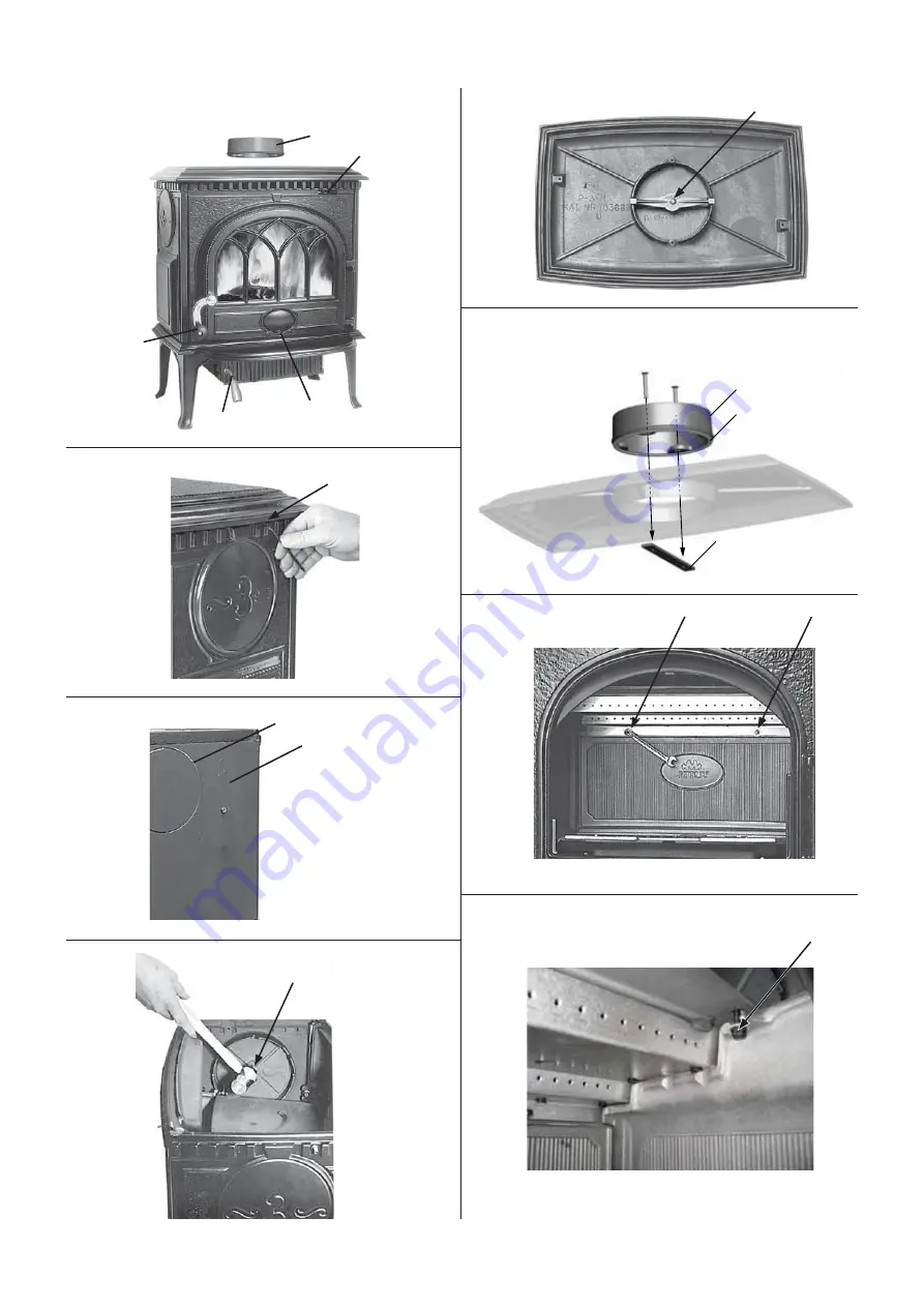 Jøtul F 3 Installation Instructions With Technical Data Download Page 8