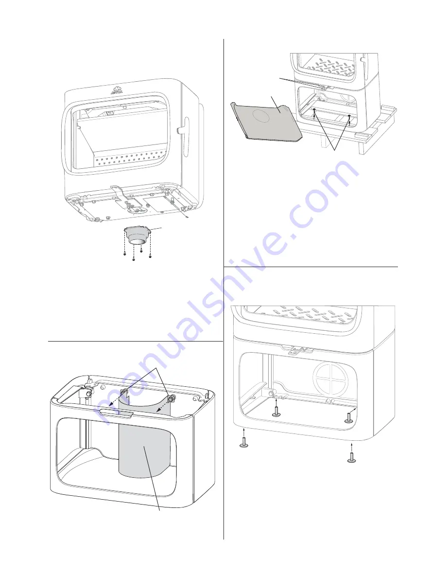 Jøtul F 305 Series Installation And Operating Instructions Manual Download Page 10