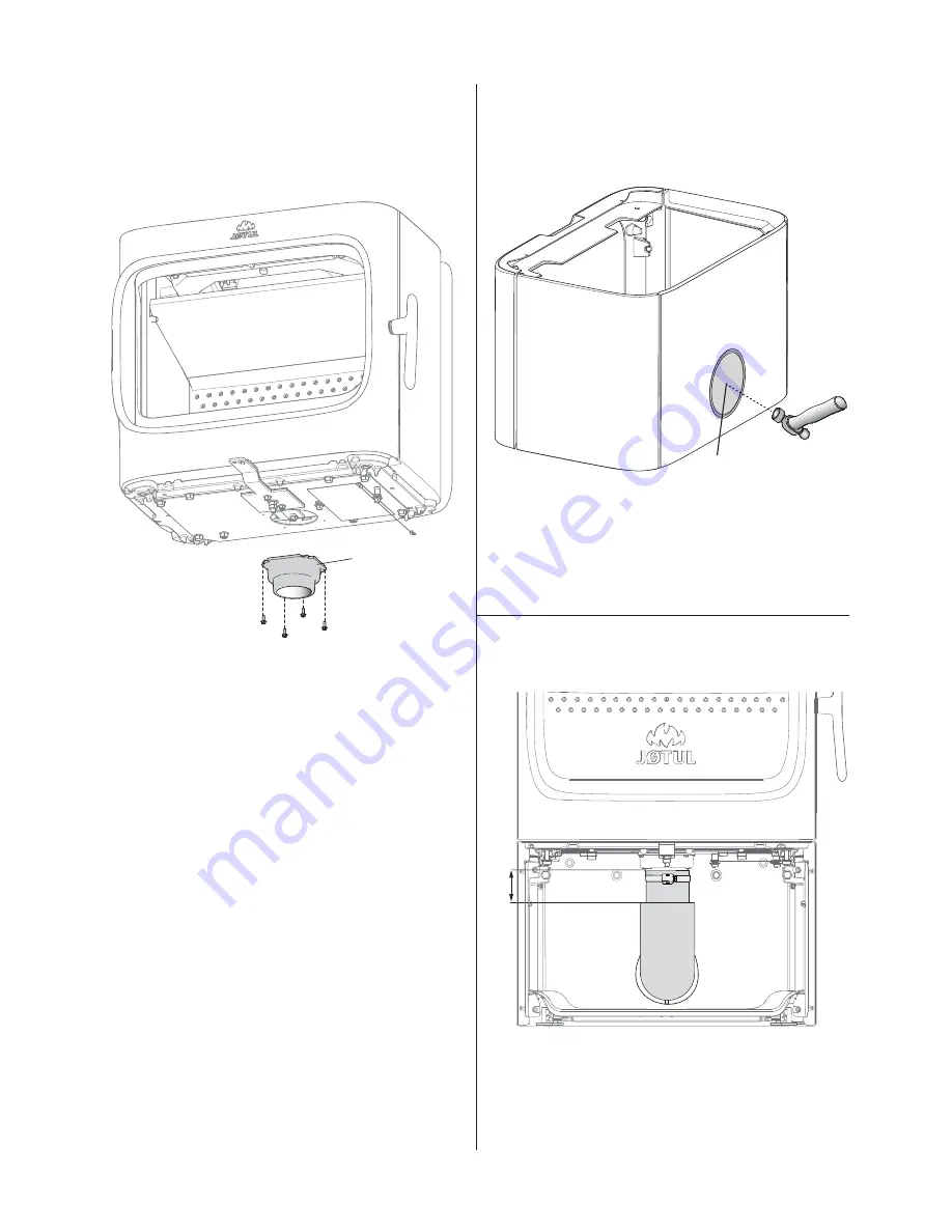 Jøtul F 305 Series Installation And Operating Instructions Manual Download Page 71