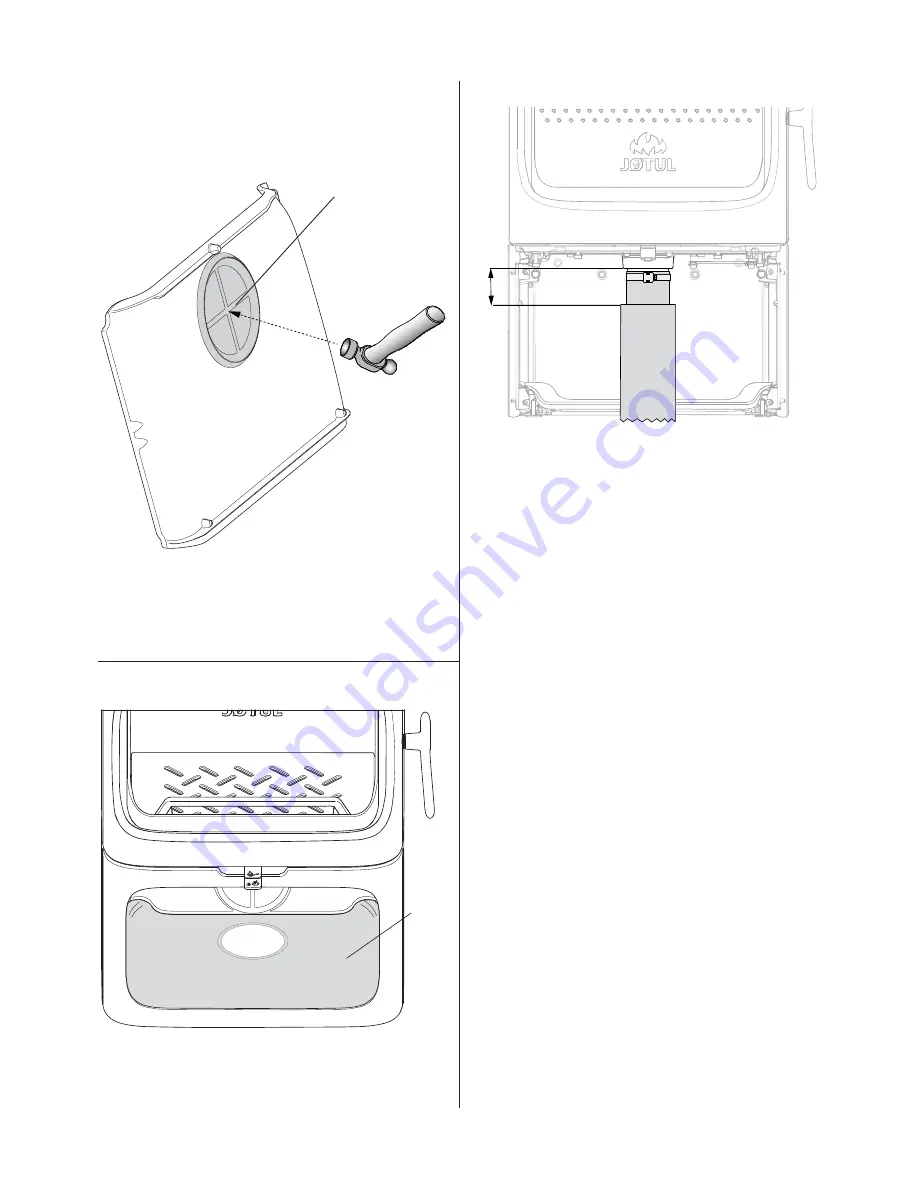 Jøtul F 305 Series Installation And Operating Instructions Manual Download Page 72