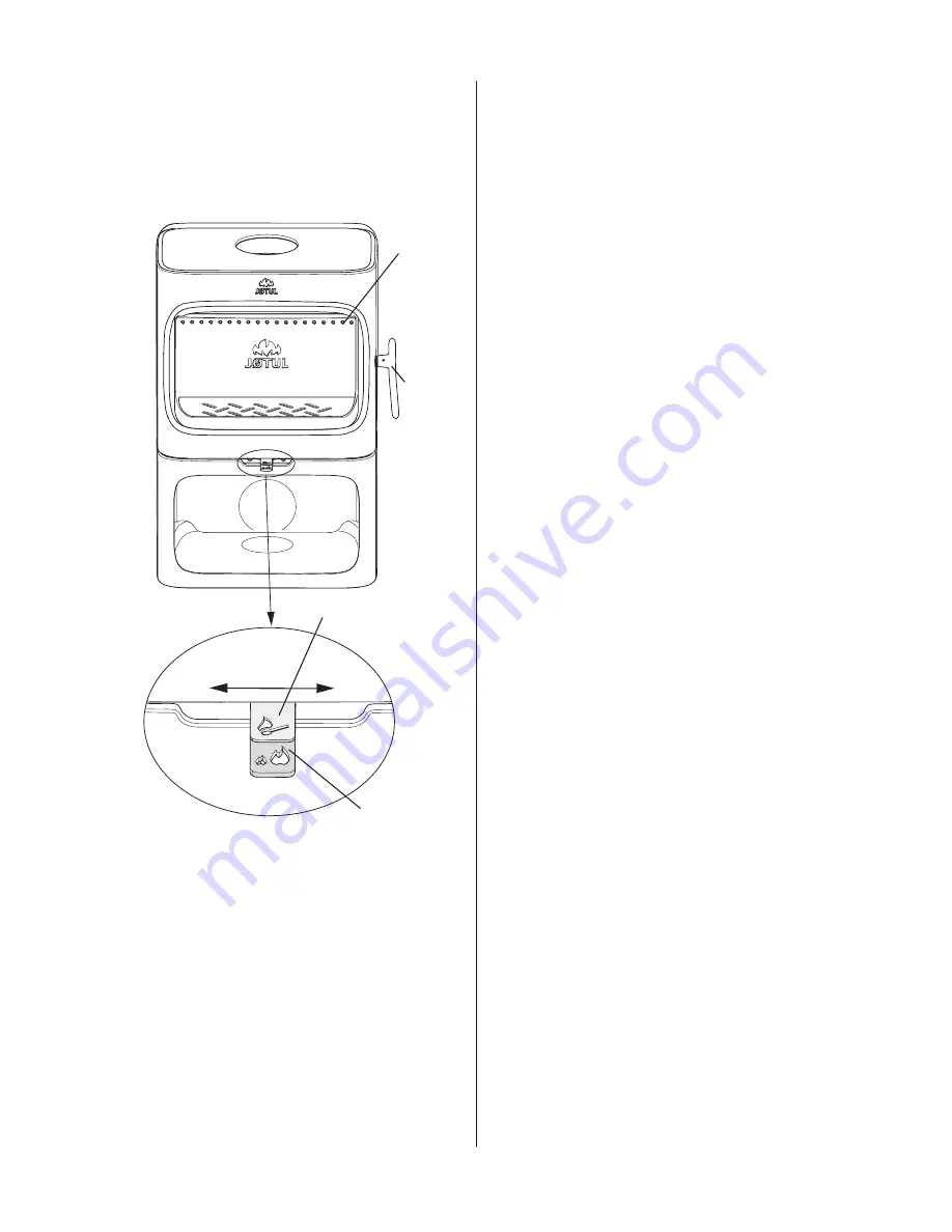 Jøtul F 305 Series Installation And Operating Instructions Manual Download Page 77