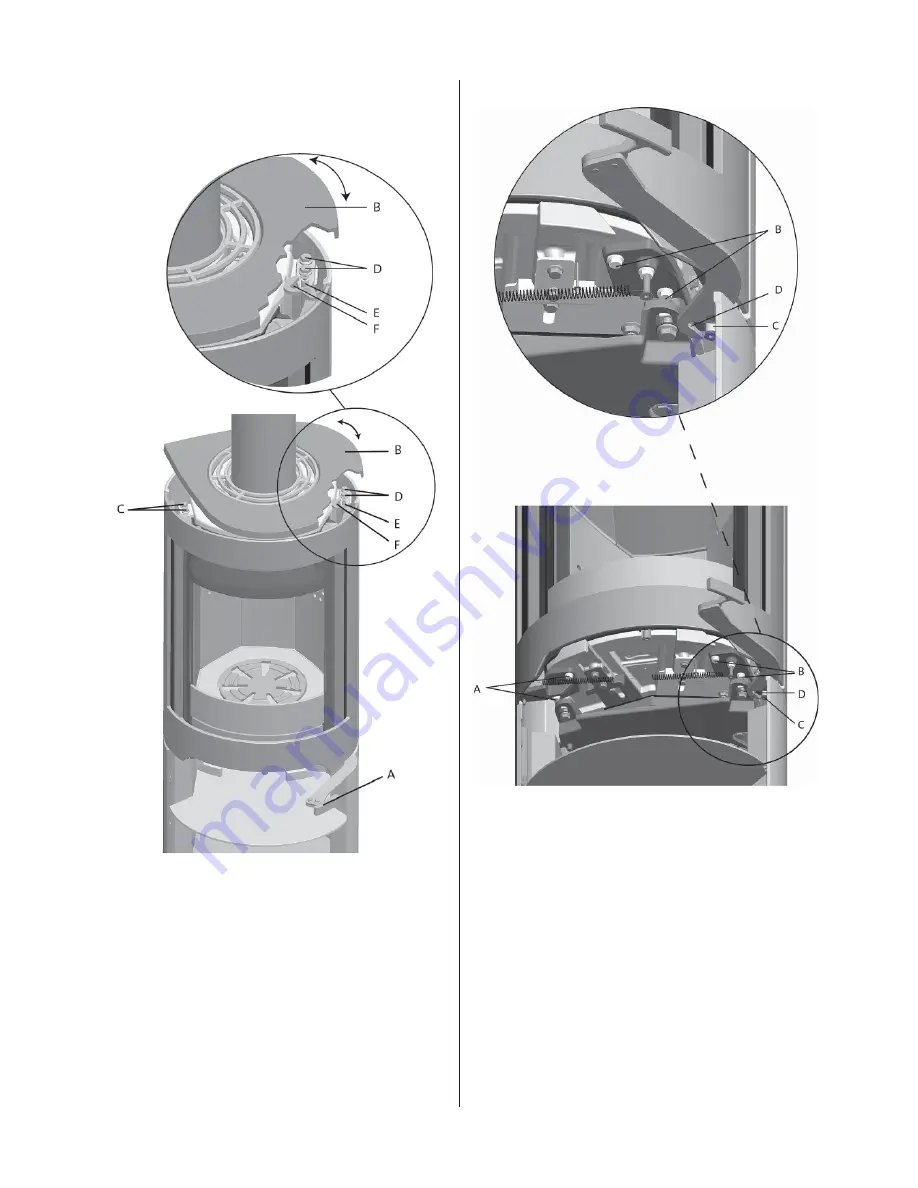 Jøtul F 470 SHD Series Installation And Operation Manual Download Page 20