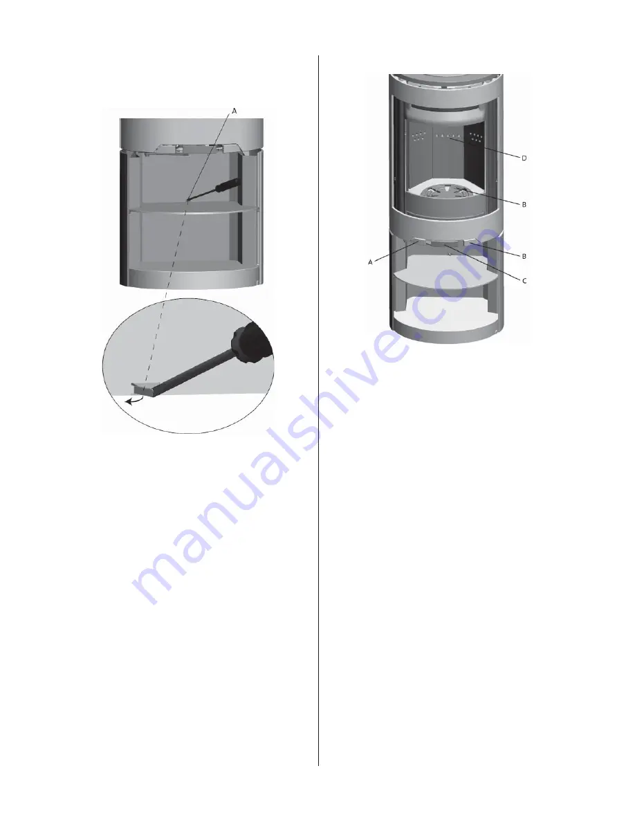 Jøtul F 470 SHD Series Installation And Operation Manual Download Page 77