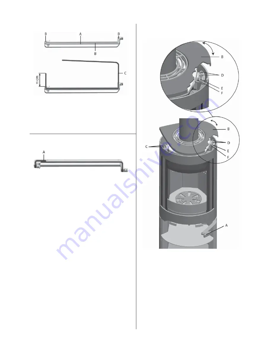 Jøtul F 470 SHD Series Installation And Operation Manual Download Page 82