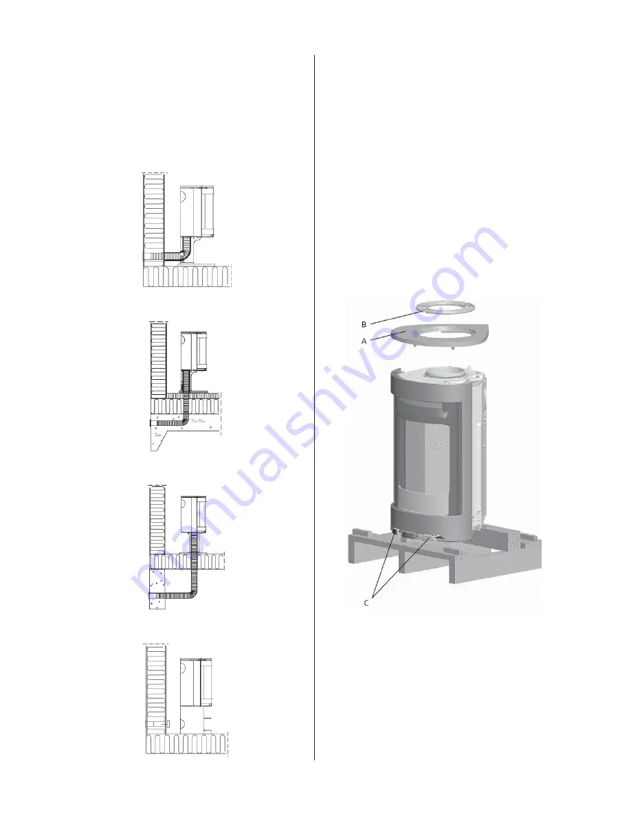 Jøtul F 470 SHD Series Installation And Operation Manual Download Page 91