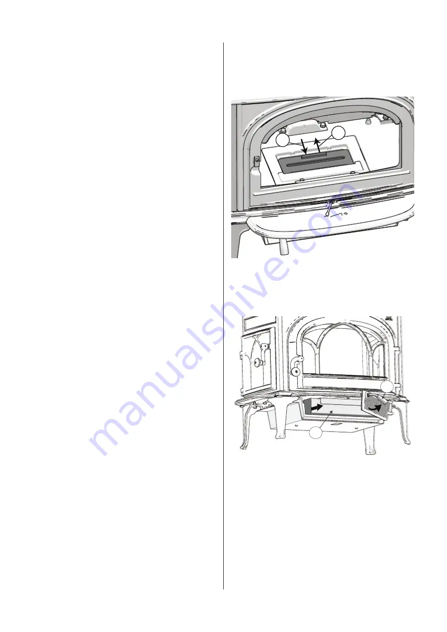 Jøtul F 500 ECO Installation And Operating Instructions Manual Download Page 11