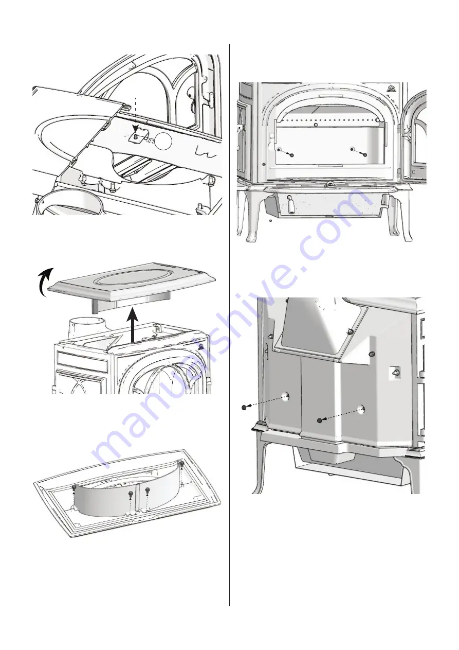 Jøtul F 500 ECO Installation And Operating Instructions Manual Download Page 14