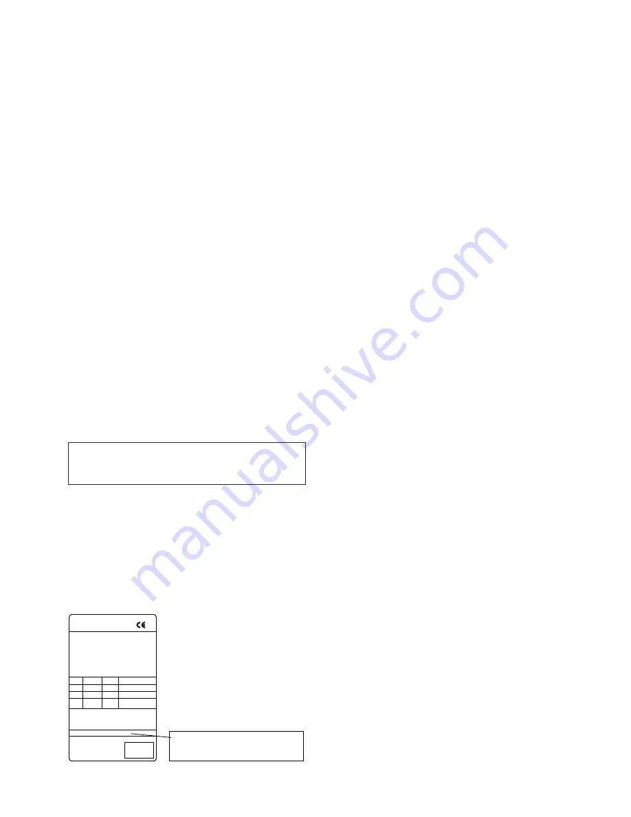 Jøtul F 8 TD Installation And Operating Instructions Manual Download Page 8