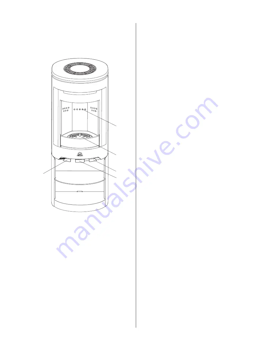 Jøtul F480 Installation And Operating Instruction Download Page 45