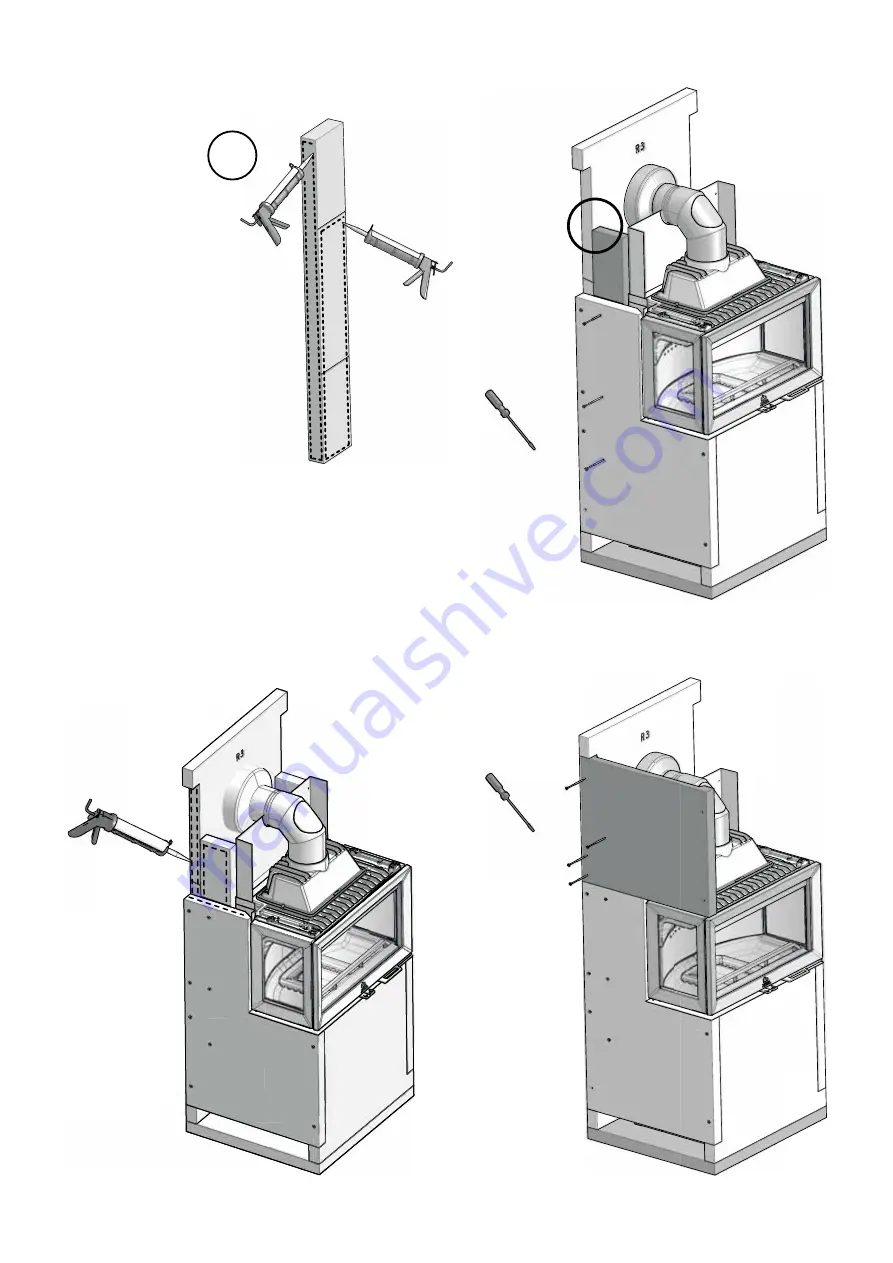 Jøtul FS 620 FRL Installation Instructions Manual Download Page 68