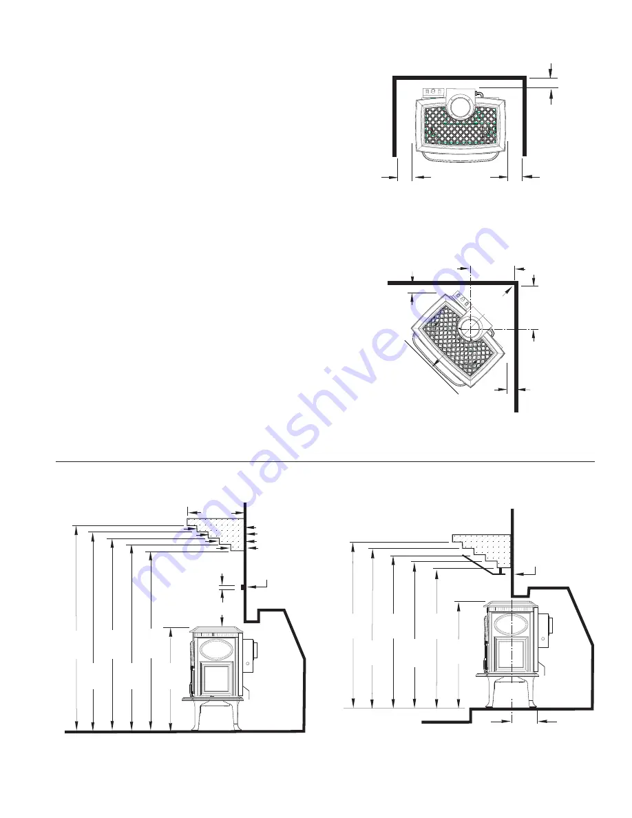 Jøtul GF 300 BV Installation And Operation Instructions Manual Download Page 7