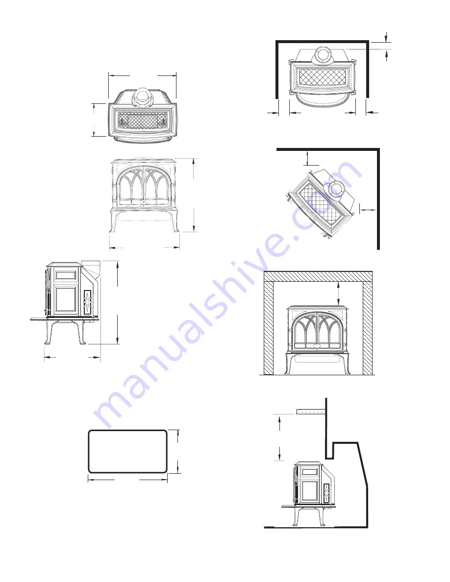 Jøtul GF 400 BF CE2 Installation And Operation Instructions Manual Download Page 12