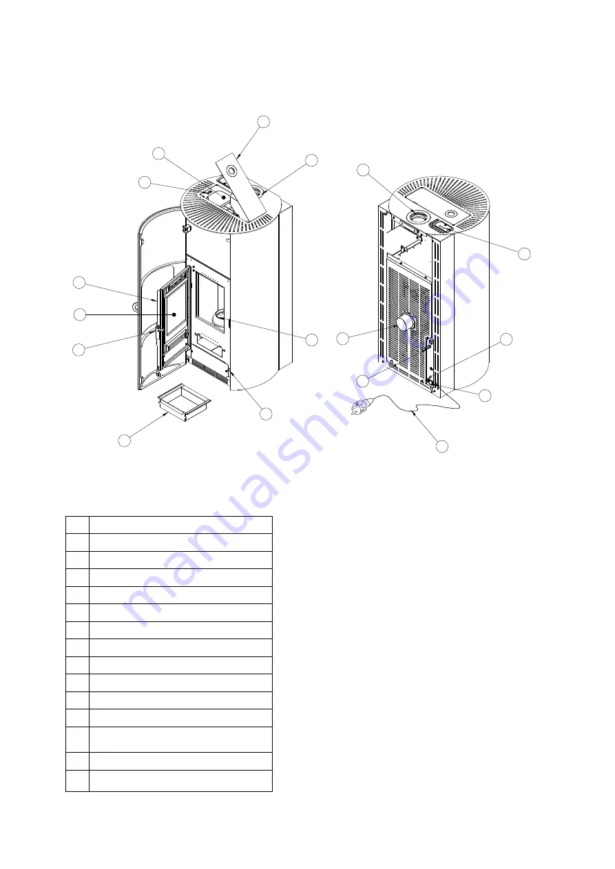 Jøtul PF 621 S Installation, Operation And Maintenance Manual Download Page 72