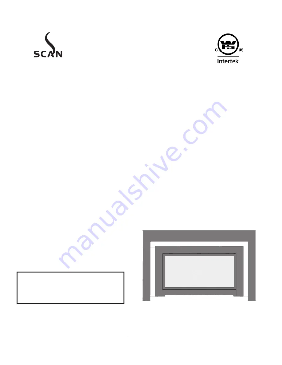 Jøtul Scan 45i TSI Installation And Operation Instructions Manual Download Page 4