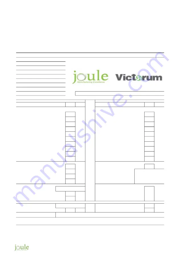 joule Victorum Compact 73310033 Installation & Maintenance Manual Download Page 121