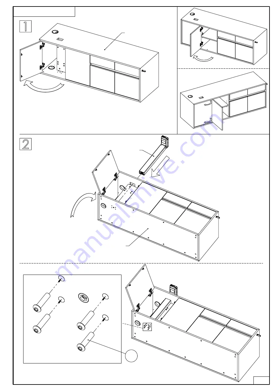 JourTym BM2860 Assembly Instructions Manual Download Page 3