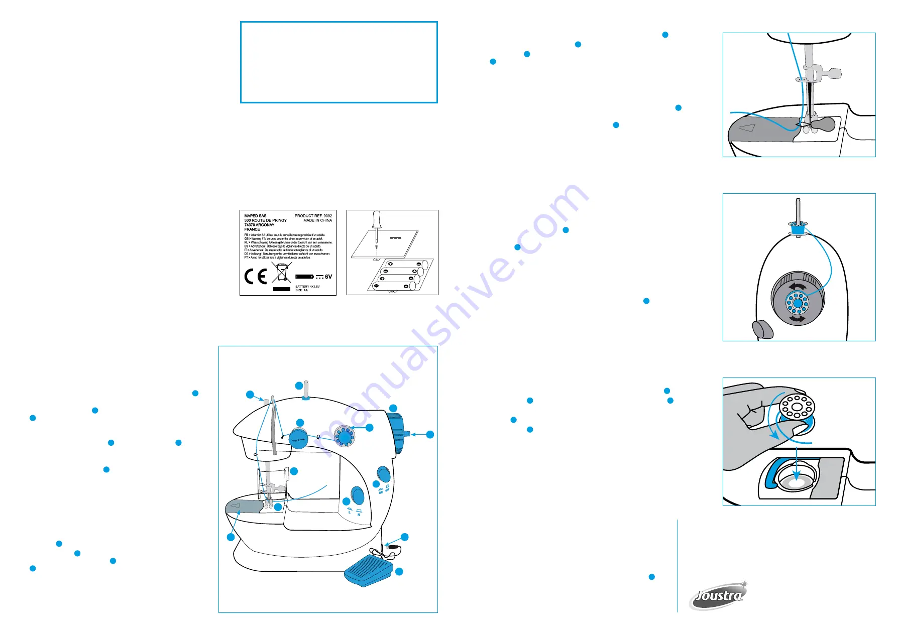 Joustra J46038 Quick Start Manual Download Page 4