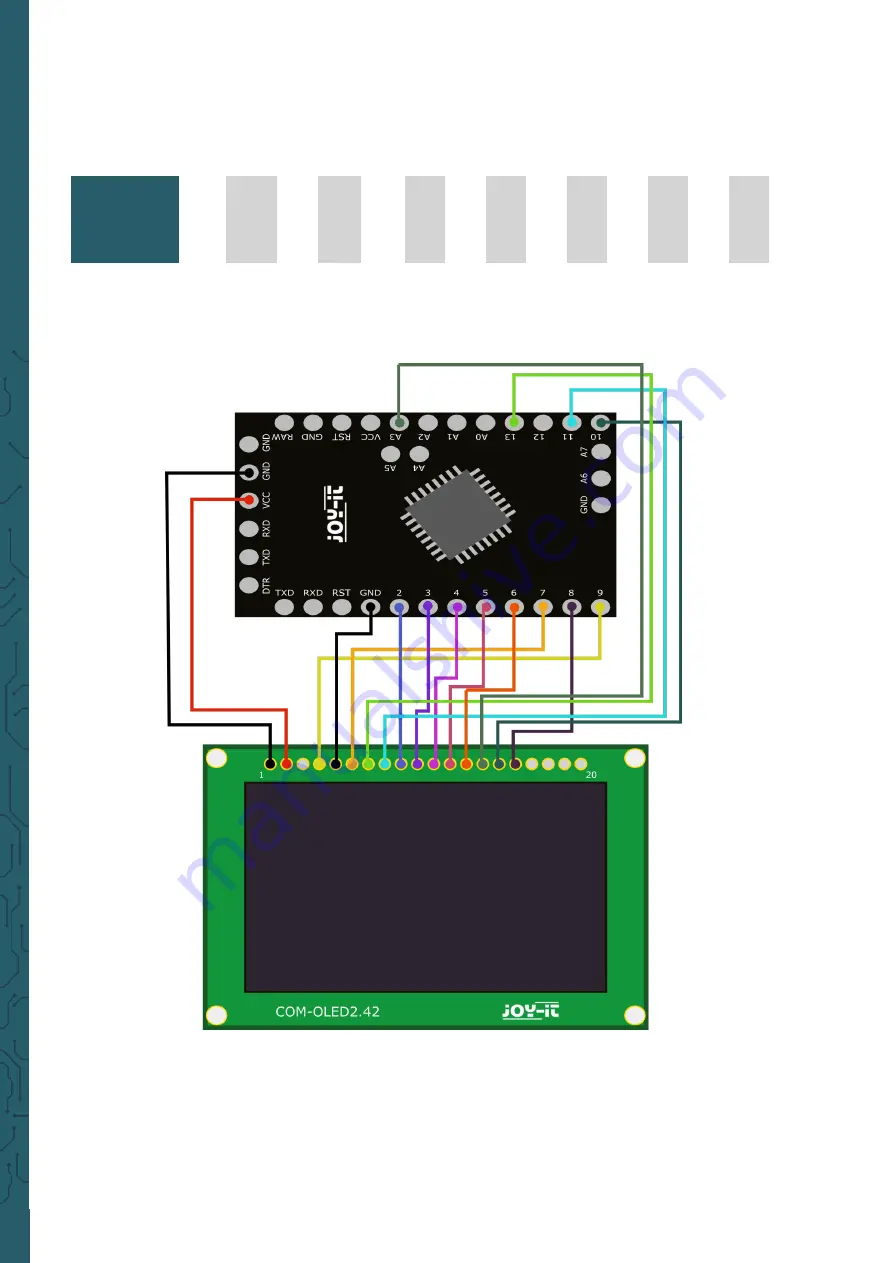 Joy-it COM-OLED2.42 Скачать руководство пользователя страница 7