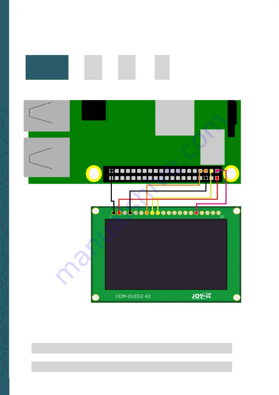 Joy-it COM-OLED2.42 Manual Download Page 13