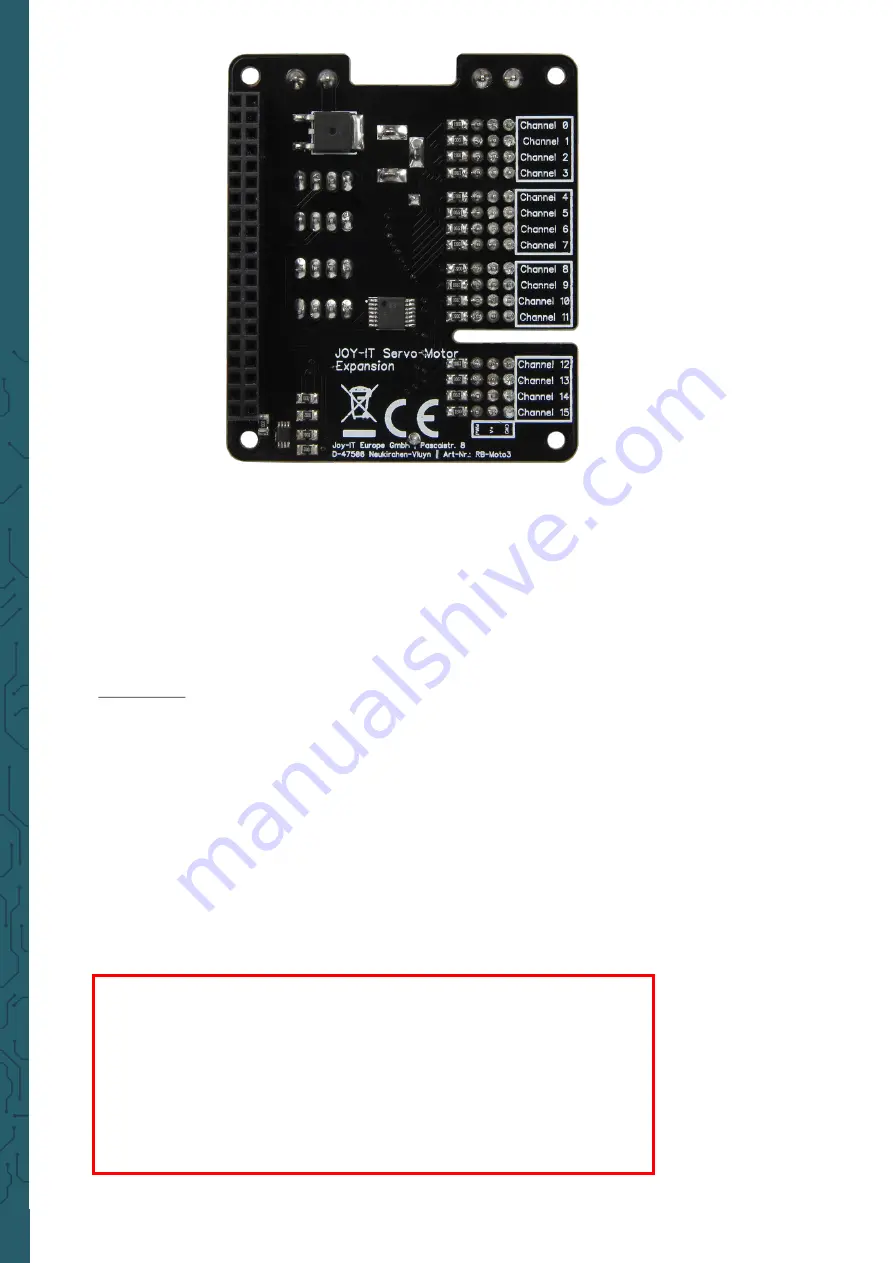 Joy-it MOTOPI Manual Download Page 3