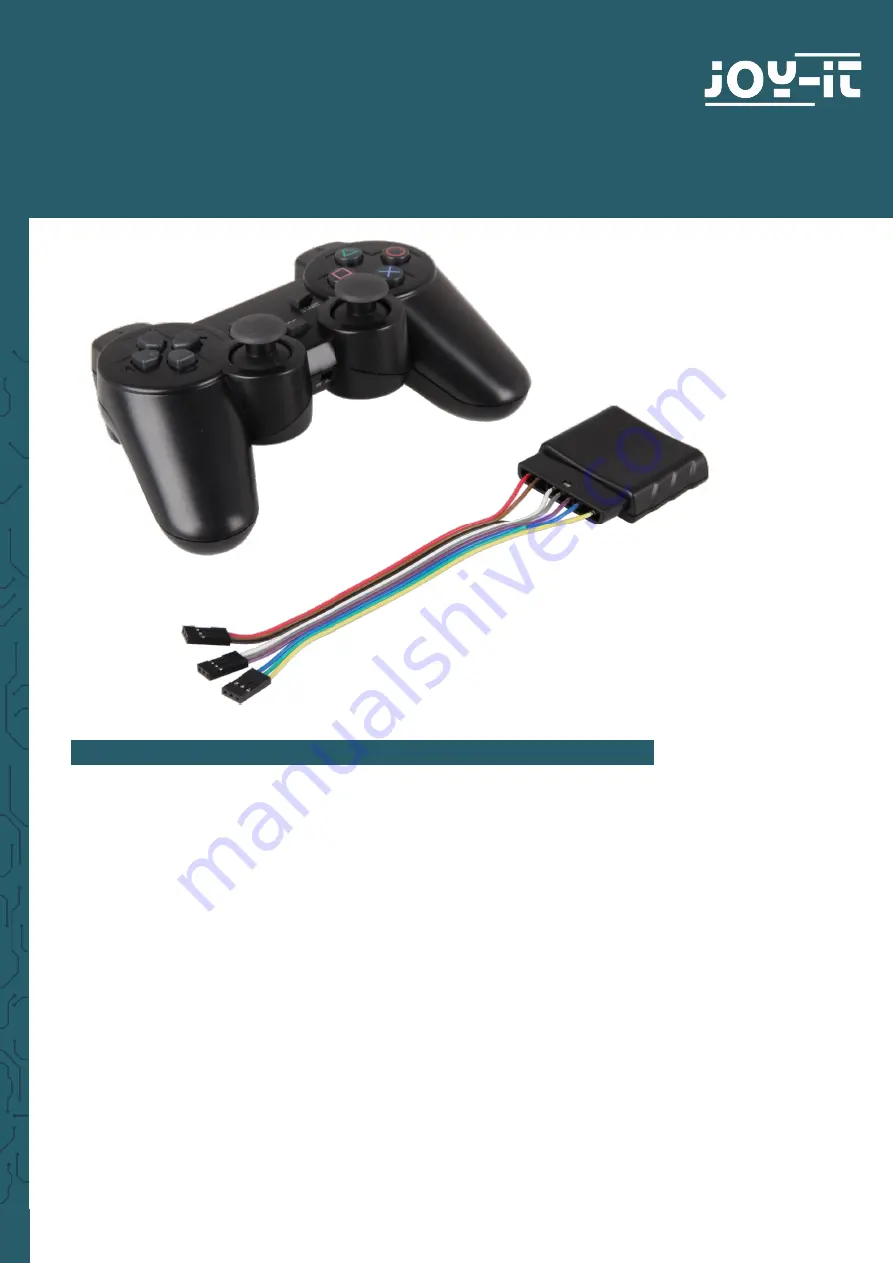 Joy-it SBC-WLGamepad Quick Start Manual Download Page 1