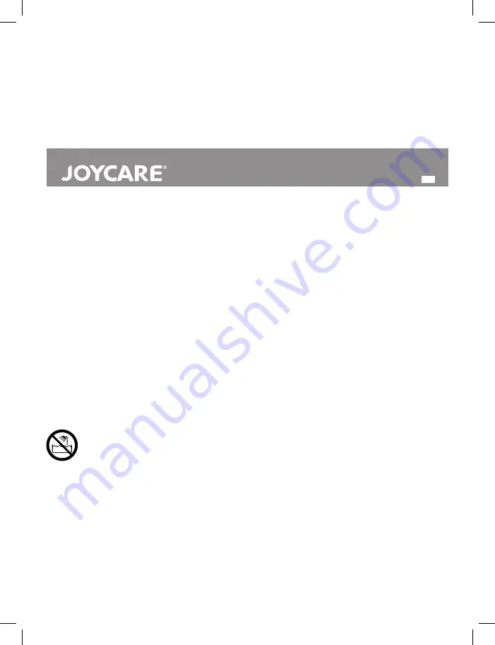 Joycare JC-473N Скачать руководство пользователя страница 4