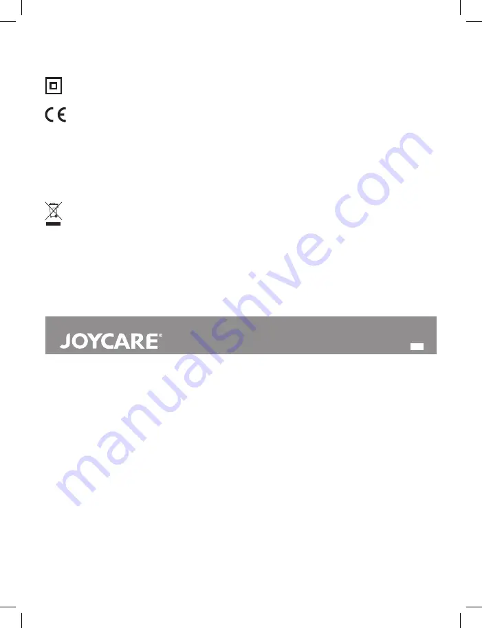 Joycare JC-473N Скачать руководство пользователя страница 7