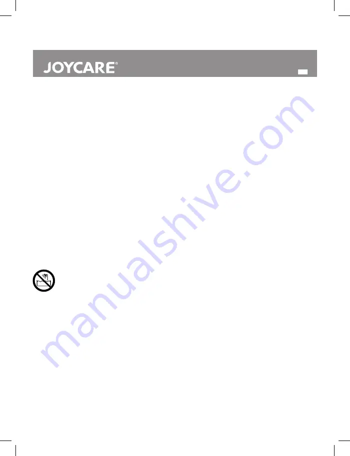 Joycare JC-473N Скачать руководство пользователя страница 14