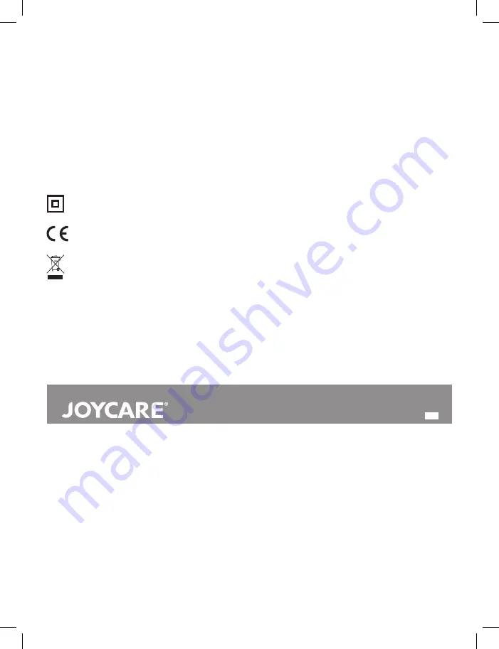 Joycare JC-473N Manual Download Page 26