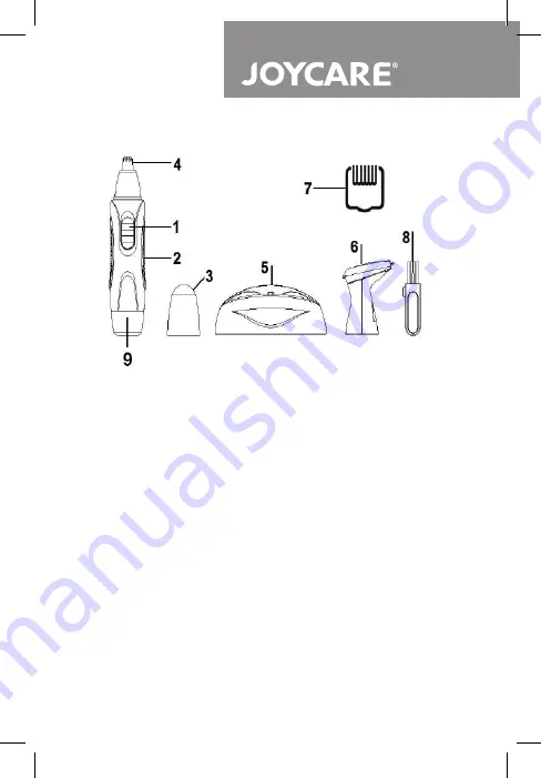 Joycare JC-509 Instruction Manual Download Page 1