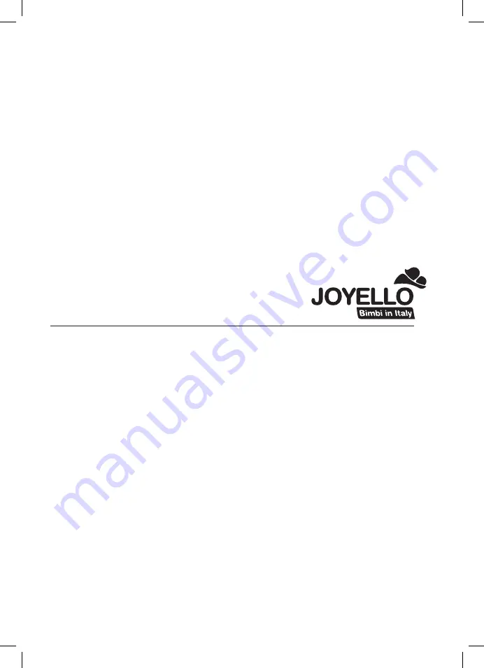 Joyello JL-1022 CUCCIOLO User Manual Download Page 24