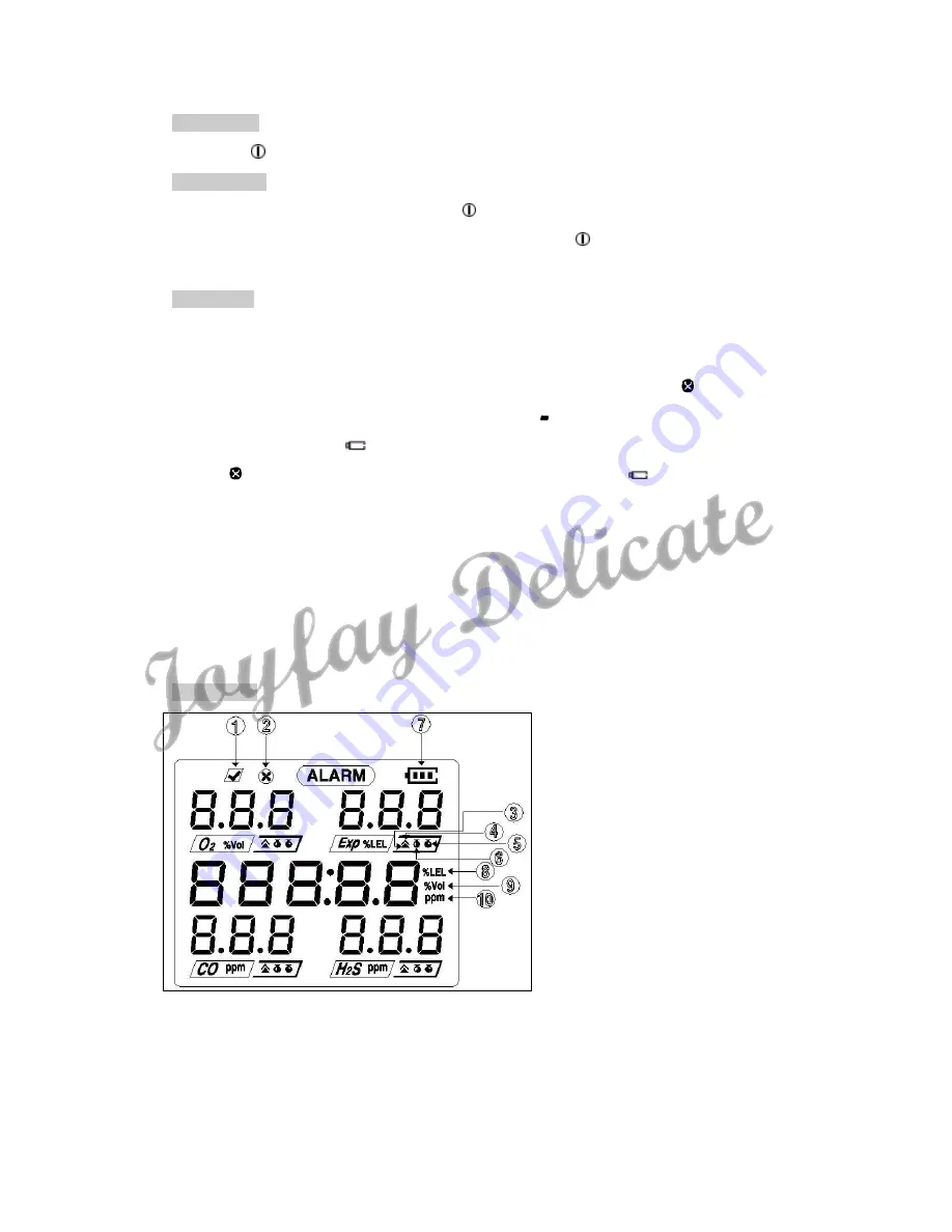 Joyfay Delicate BX80 Скачать руководство пользователя страница 5