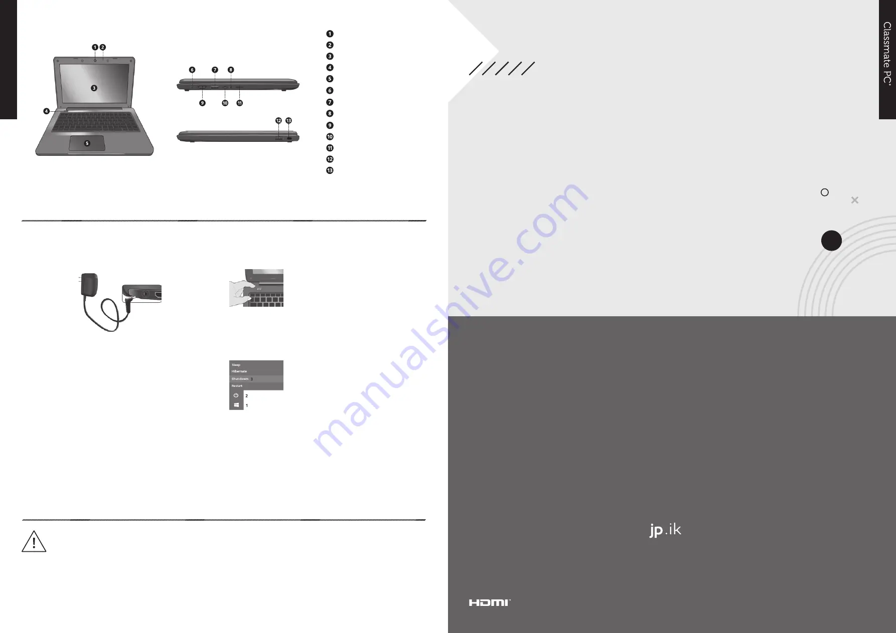 jp.ik LEAPW301r Quick Manual Download Page 1