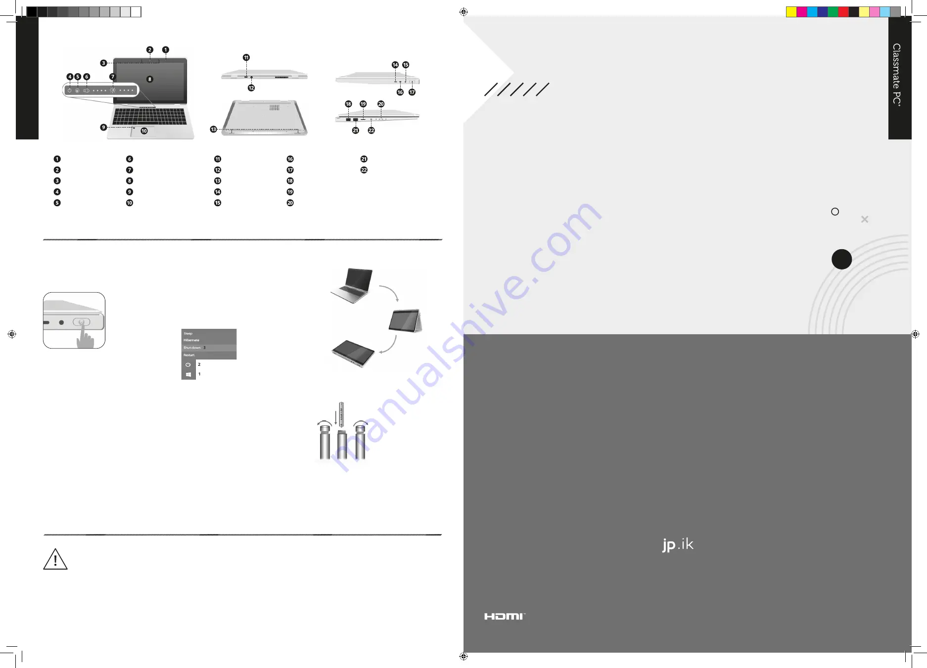 jp.ik TRIGONO XN01 Quick Manual Download Page 1