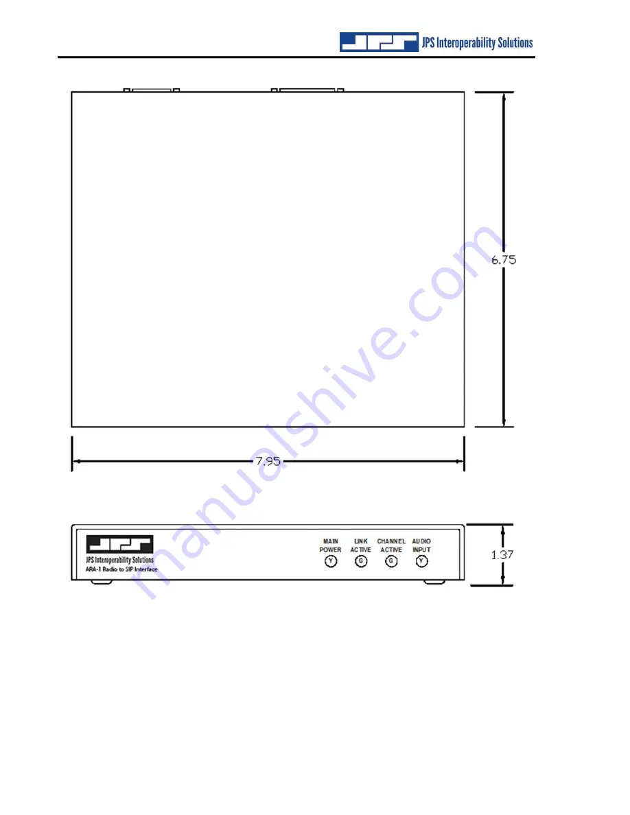 JPS ARA-1 Installation And Operation Manual Download Page 22