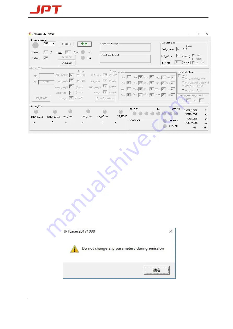 JPT YDFLP LM1 Series User Manual Download Page 19