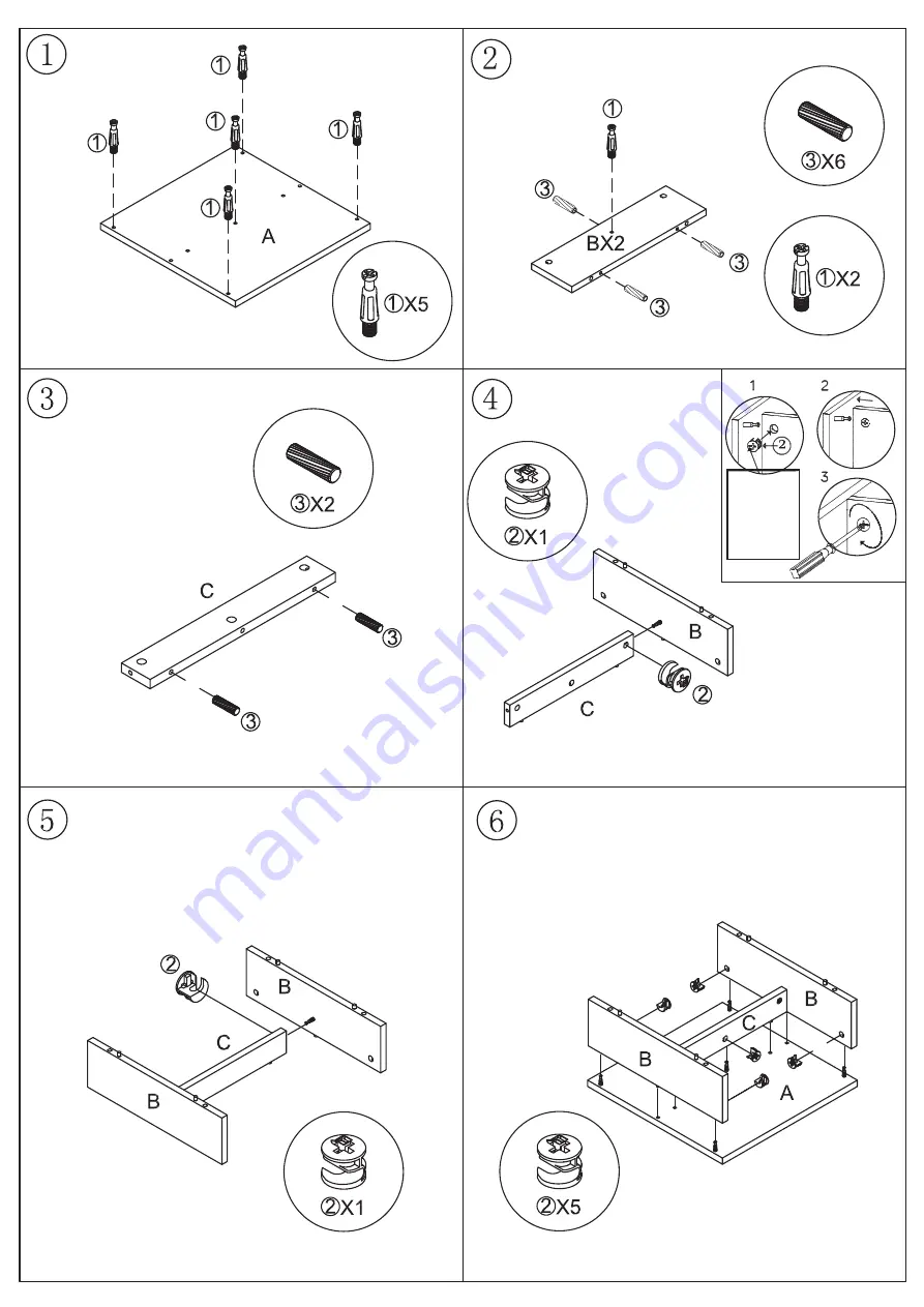 JR Home Milo IF-TB279 Assembly Instructions Download Page 3